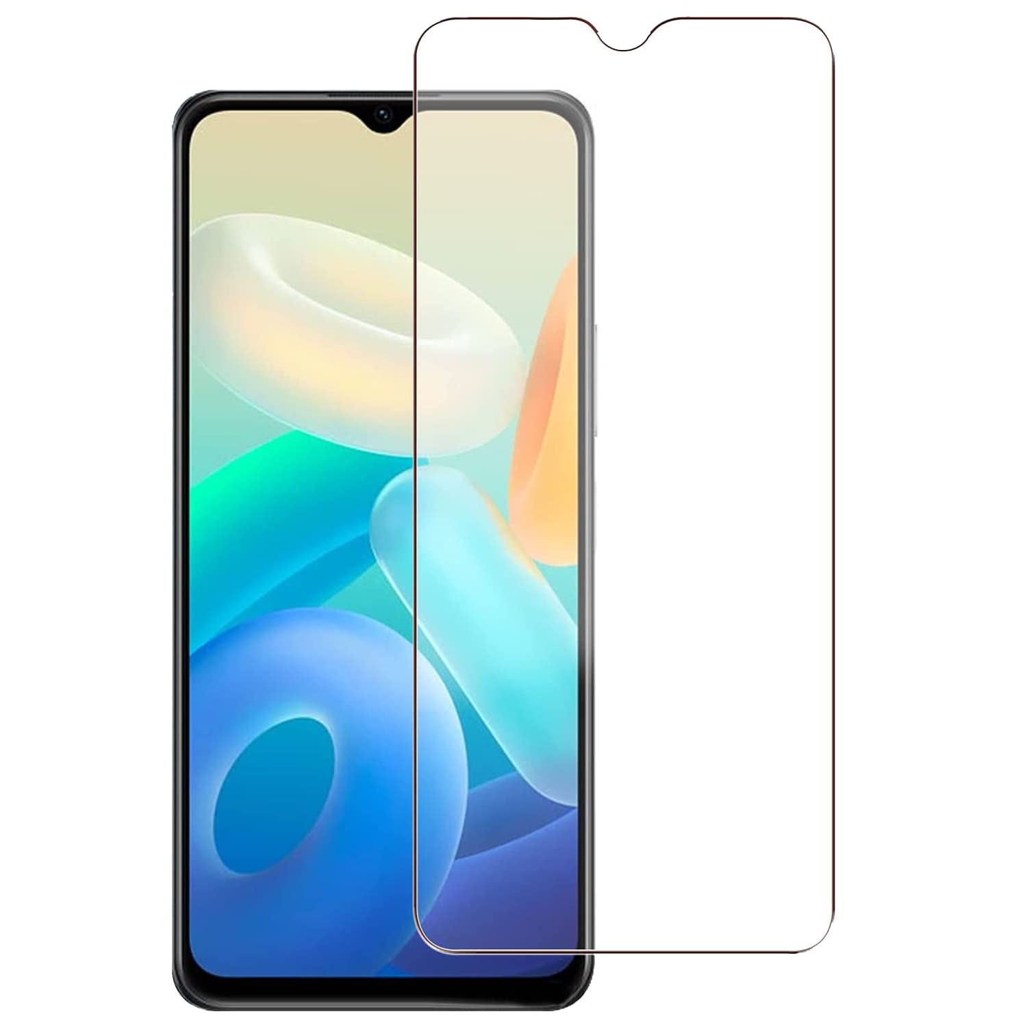 Ibywind Protecteur D'écran Pour Vivo Y76 5G (6.58),avec 2