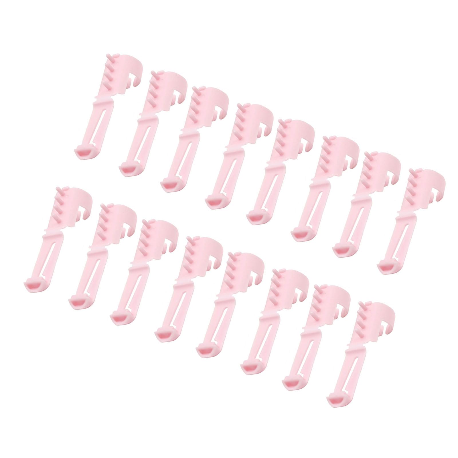 Hsioluted 16Pcs Crochet Rings with Thread Guide Ergonomic Yarn Guide Rings Yarn Finger Holder for Knitting and Crocheting Knitting Accessories Set