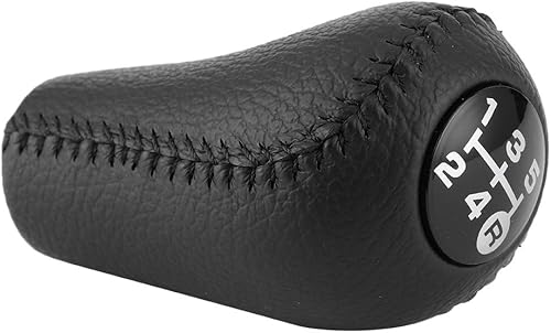 33504-20120-C0 - Pomo de palanca de cambios de cuero negro con gran sensación de mano, palanca de cambios para Toyota 4Runner/Pickup/Hilux Surf/Land