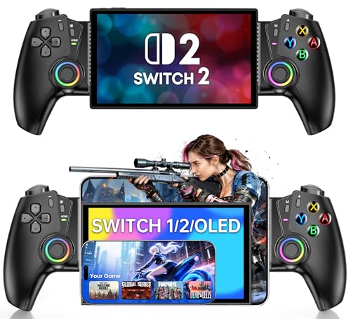 Amazon.co.jp: スマホ コントローラーSwitch 2/Switch/OLED/IOS