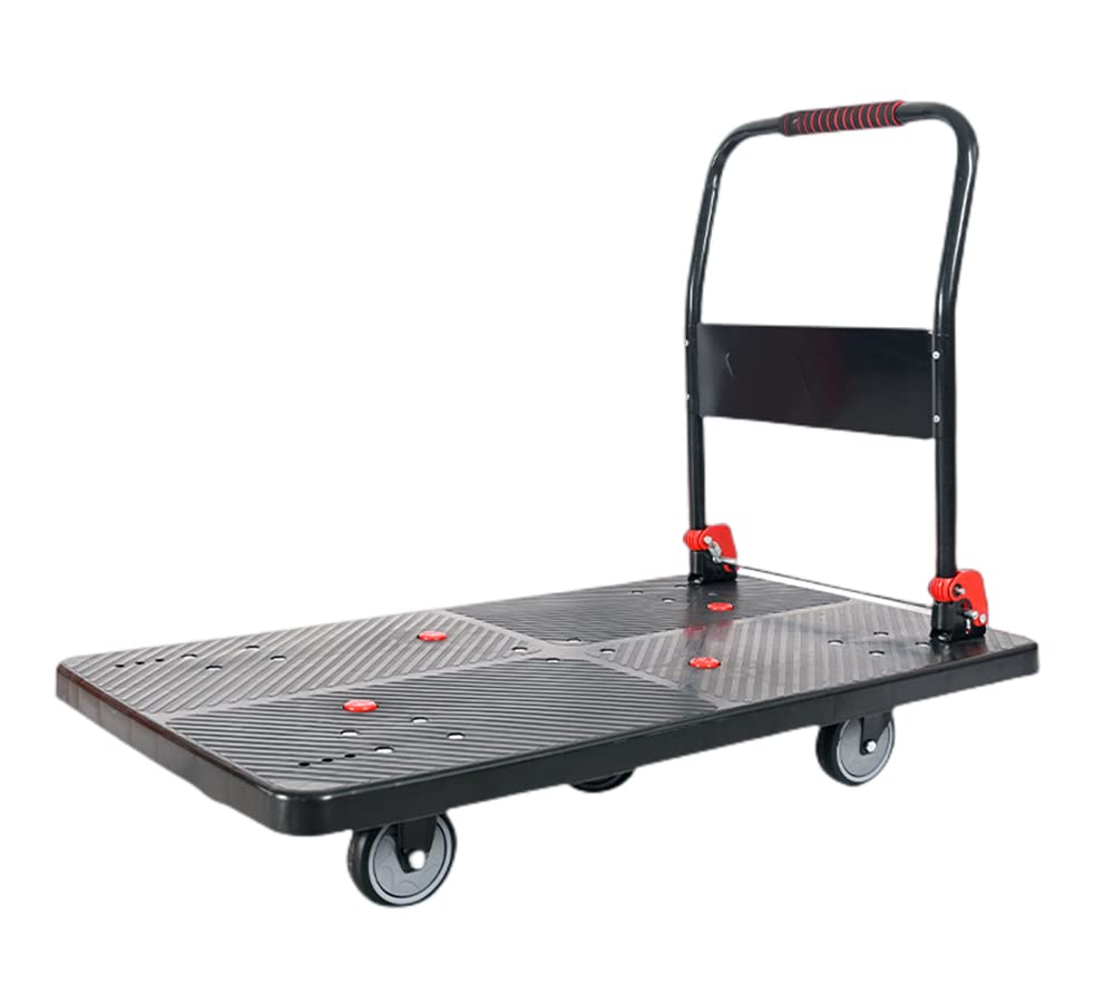 Amazon | 台車 耐荷重500kg 折りたたみ式 5輪 運搬台車 荷台車