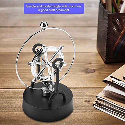Image of AUGEN Balancing Pendulum Durable Metal Innovative Stress Relief Toy for Home Office Desktop Gift Decoration (1 Piece, 7579B6)