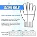 Stark Safe Cut Resistant Gloves, Level 5 Protection, Kitchen Cut Gloves for Meat, Shucking, Fillet, Mandolin Slicing, Carving, 1 Pair, Medium