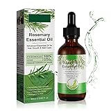 【Für das Haarwachstum 】Unser Rosmarinöl fördert das Haarwachstum, indem es die Kopfhaut vor Hautschäden und Oxidation schützt, Ihr Haar tief nährt, den Haarglanz für makellos aussehendes Haar stärkt und Haarausfall und -bruch vorbeugt.