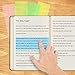 Zonon Guided Reading Highlight Strips Colored Overlay Reading Tracking Rulers Helps with Reduce Visual Stress (16 pack)