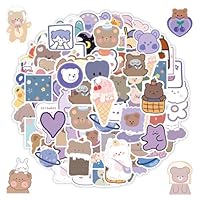 180 Cartoon Bear Stickers, Cute Stickers, Waterproof Stickers, Decorative Suitcases, Mobile Phone Cases, Notebooks.