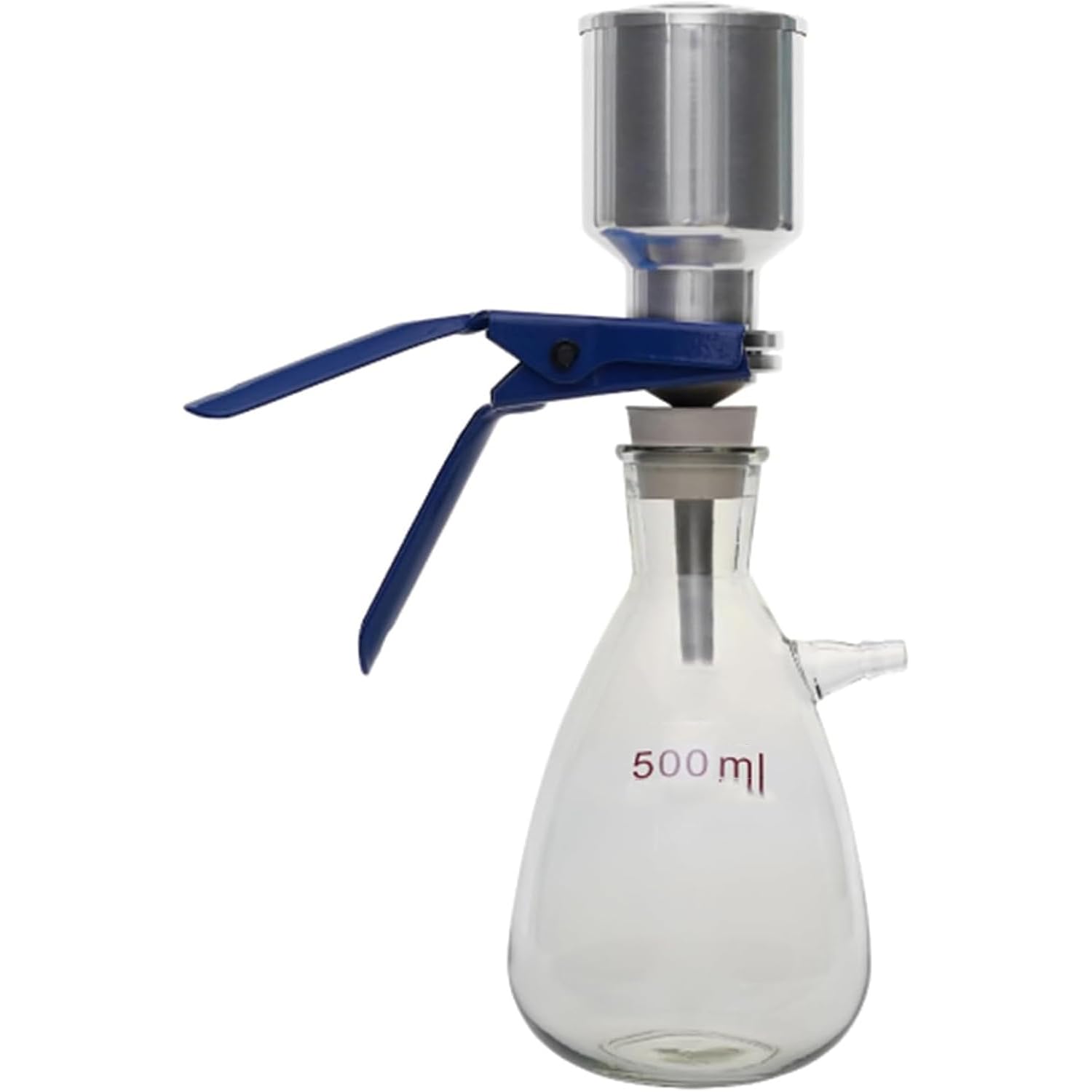 Aparato de filtración al vacío de laboratorio, kit completo de montaje con matraz de filtrado y embudo, membrana de filtro de 50 mm de diámetro, ideal para tintas y pigmentos