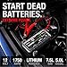 NOCO Boost X GBX55: 1750A UltraSafe Jump Starter – 12V Lithium Battery Booster Pack, Portable Jump Box, Power Bank & Jumper Cables - for 7.5L Gas and 5.0L Diesel Engines