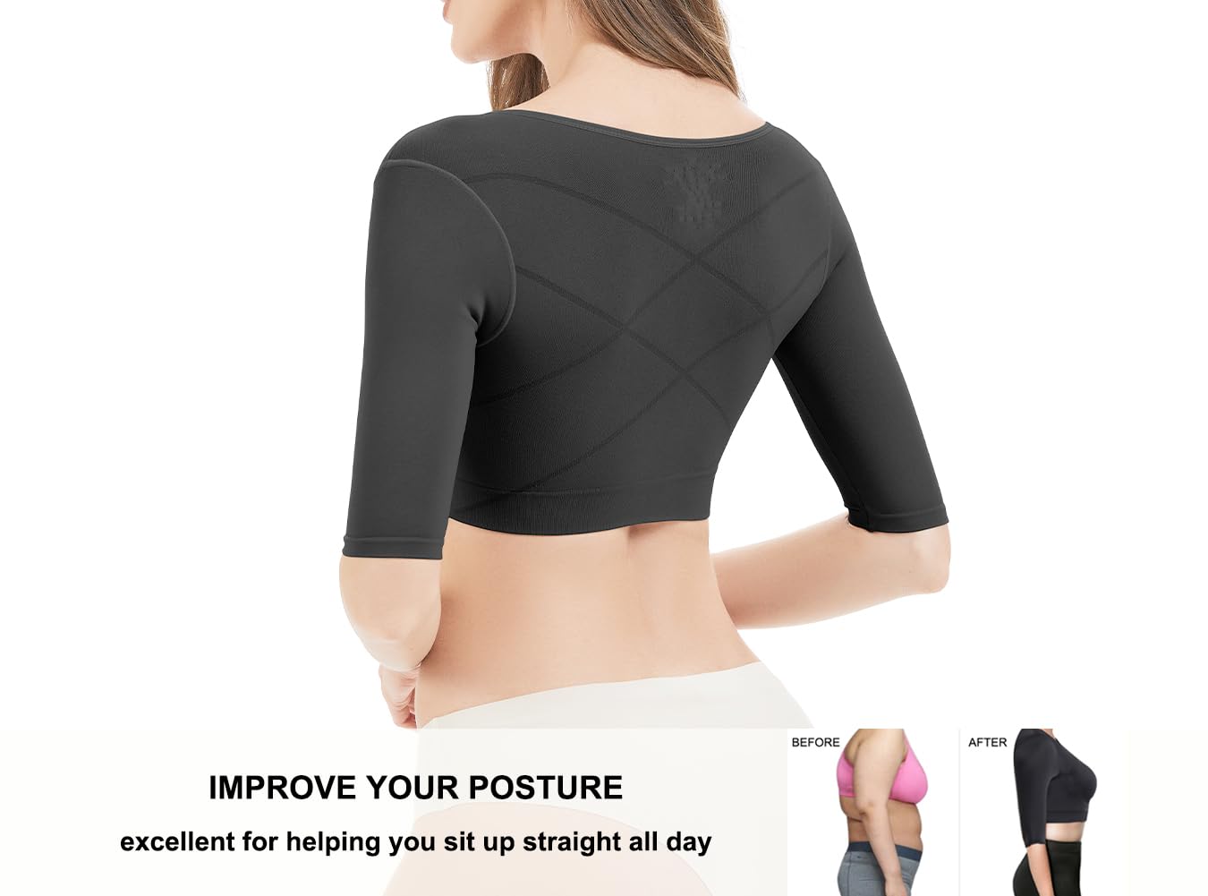 KSKshape Manchons de compression pour bras pour femme