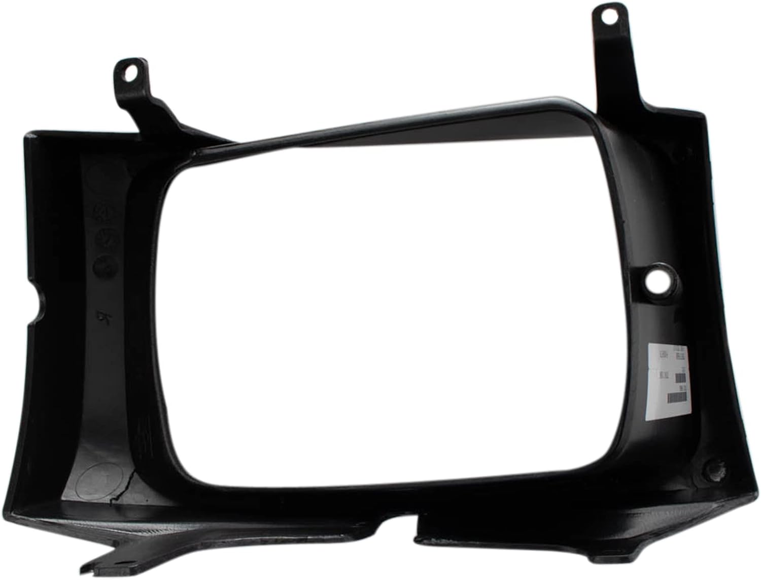 Right Headlight Bezel Black & Silver Passenger Side Compatible with 1999-2004 Ford F-250 Super Duty F-350 Super Duty FO2513157