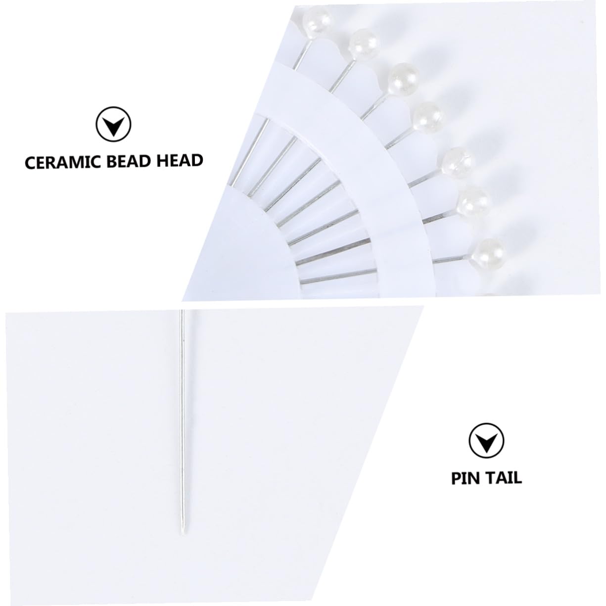 Ciieeo 480 Alfileres De Recta 3 Mm Acero Inoxidable Bodas y Fiestas
