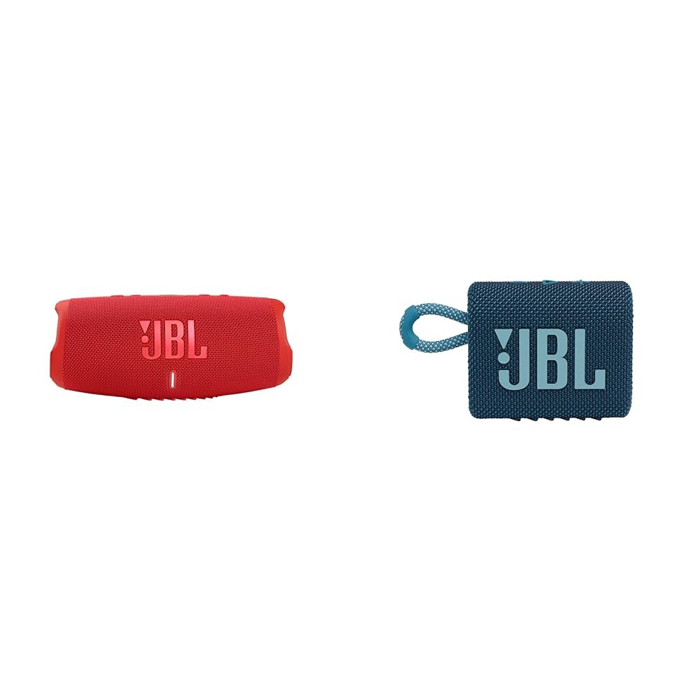 JBL Charge 5 Portable Wireless Bluetooth Speaker Go 3 Portable Speaker with Bluetooth Builtin Battery Waterproof and Dustproof