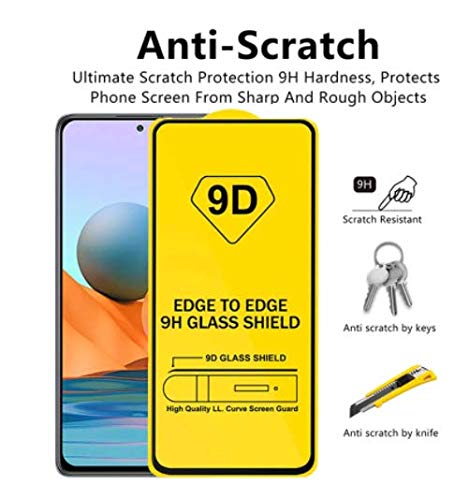 Kit 2 Películas De Vidro Full Glue 9d Xiaomi Redmi Note 10