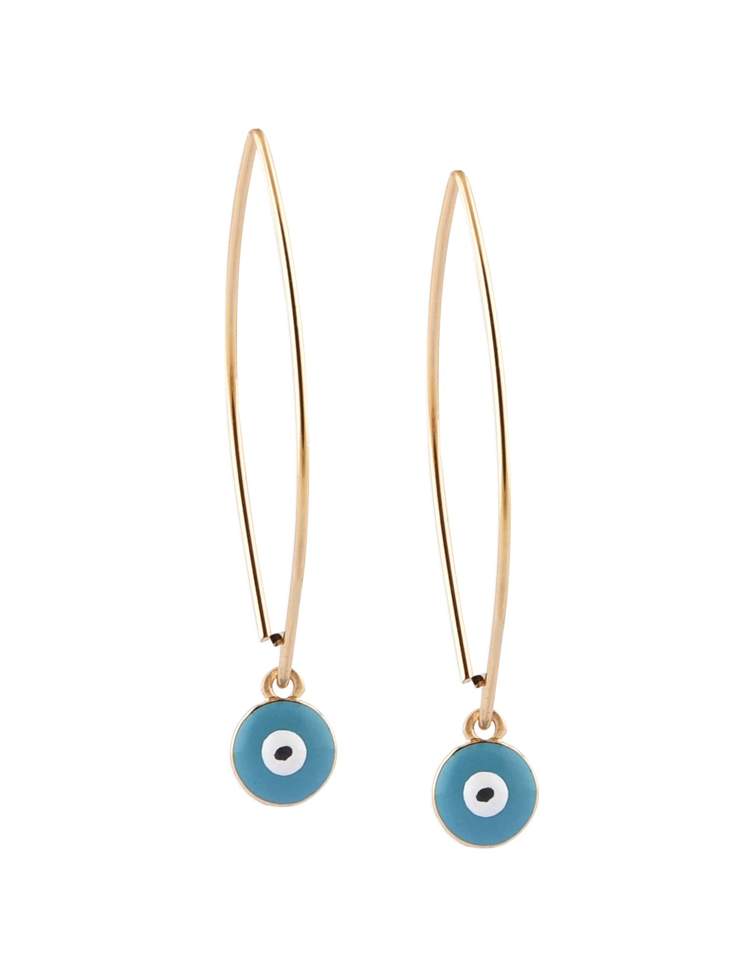 See full amazon price history chart for Zaveri Pearls Turquoise Enamel Evil Eye Contemporary Drop Earring For Women-ZPFK15154 Zaveri Pearls Turquoise Enamel Evil Eye Contemporary Drop Earring For Women-ZPFK15154 (B0BRNH73YF) Amazon Price History, Amazon Price Tracker
