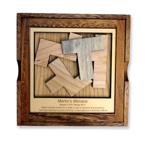 Creative Crafthouse Martin's Menace Large Stewart Coffin Wood Puzzle