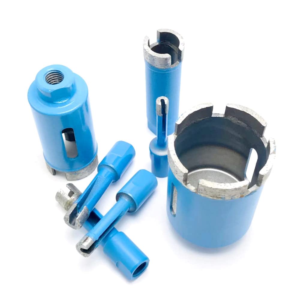 Seghetto per piastrelle, 1 pz M10 smerigliatrice angolare 6-75 mm punta da trapano diamantata blu sega carotatrice apri fori 8(18mm)