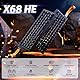 ATTACK SHARK X68 HE 8000Hz Rapid Trigger-Tastatur, 0,01mm RT-Genauigkeit, Kabelgebundene RGB 60% Gaming-Tastatur mit Magnetic Switches, Einstellbare Betätigung, Snap Tap, für PC/Mac, Schwarz