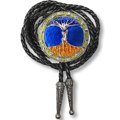 Image of Animal & Plant Bola Tie Bolo Tie Wedding Necklace for Men Women Groomsmen Western Cowboy Necktie