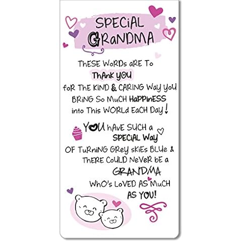 Inspired Words Magnetic Bookmark - Special Grandma Cover