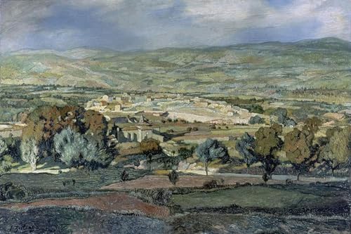 Paysage à Alhama de Zuloaga : créez une ambiance culturelle unique avec cette toile de maître