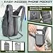 Imagen de RAINSMORE Mochila de Hidratación con Bolsa de Agua 2L Mochila Bicicleta Montaña Mujer Hombre con Funda Impermeable para Senderismo Correr Ciclismo Trail Running Escalada Deportes al Aire Libre