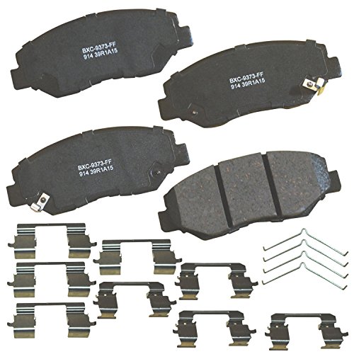 Image of Bendix Premium SBC914 Ceramic Front Brake Pads for Acura ILX 2015-2013, Honda Accord 2017-2003, Civic 2021-2012, CR-V 2006-2002, CR-V 2016-2012, CR-Z 2016, Element 2011-2003, Fit 2014-2013
