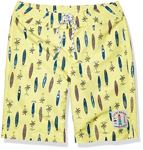 Lucky Brand Boys Swim Trunks, Surf Limelight, 20 #TOP18