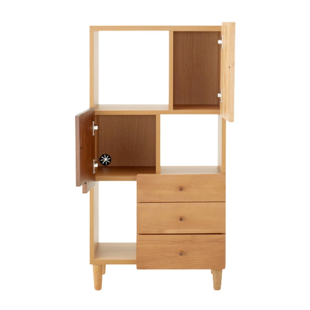 J1032【リユースのサカイ柏店】 大川家具 サイドボード オスロ ハイ