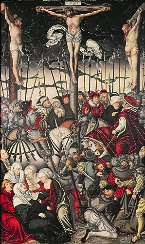 Affiche Ritratto di Alberto par Lucas Cranach l'Ancien 60x90cm