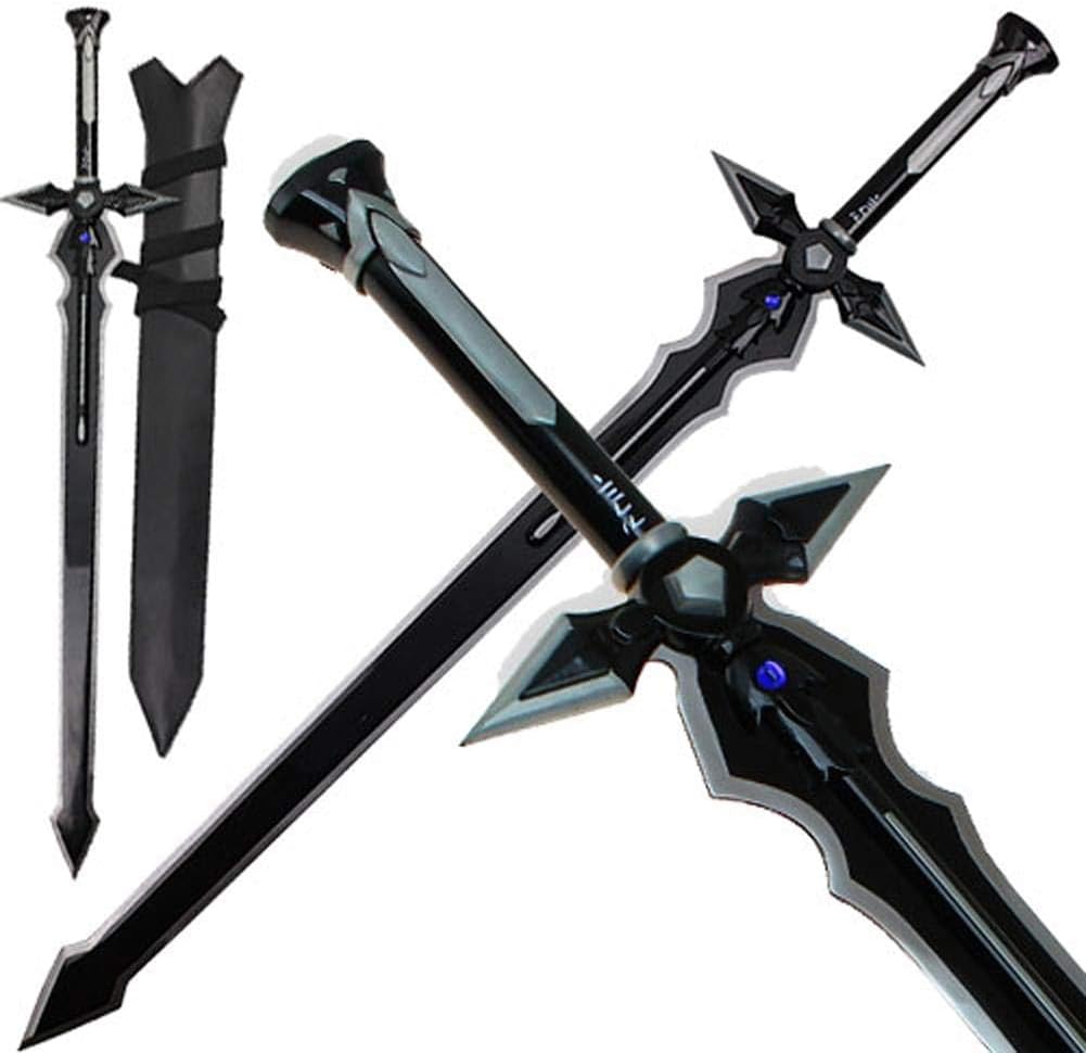 Toynk Sword Art Online Kirigaya Kazuto Kirito Dark Repulsor Replica Sword