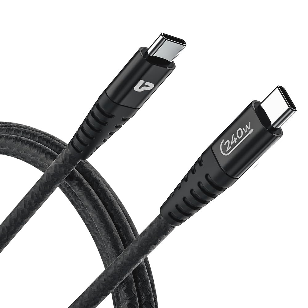 ULTRAPROLINK 240W Type C-C Fast charging cable|PD3.1 with E-Mark Chipset cable for iMac,iPhone 15/Pro/Plus/Pro Max,iPad Pro/Air/MacBook,Galaxy,Pixel phones,USB-C Laptops & other USB-C Devices|UL1163 (B0CXQ22KS6) Amazon Price History, Amazon Price Tracker