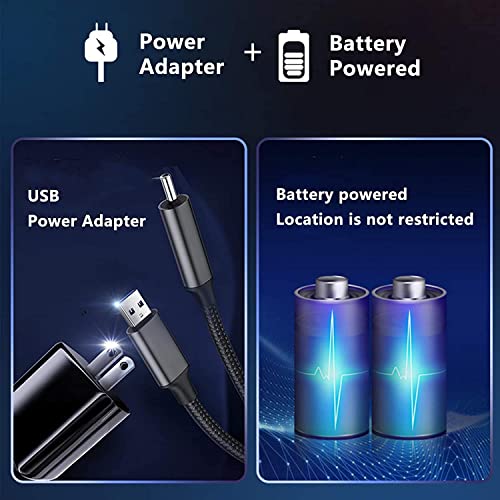 JPXXFM Caja de bobinador automático de un solo reloj con luces coloridas, fuente de alimentación doble, almohadas flexibles para reloj, accesorios silenciosos para motor - imagen 7