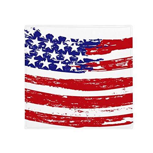 Tapis de sol carré drapeau américain 60x60cm en polyester