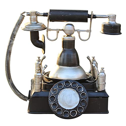 Modèle de téléphone rétro cabine ornement idéal pour offrir un cadeau