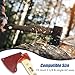 WISEPRO 2 Pack Hatchet Head Sheath Holster for 1 1/4lb Axe, Leather Axe Sheath Protector Cover for Outdoor, Camping