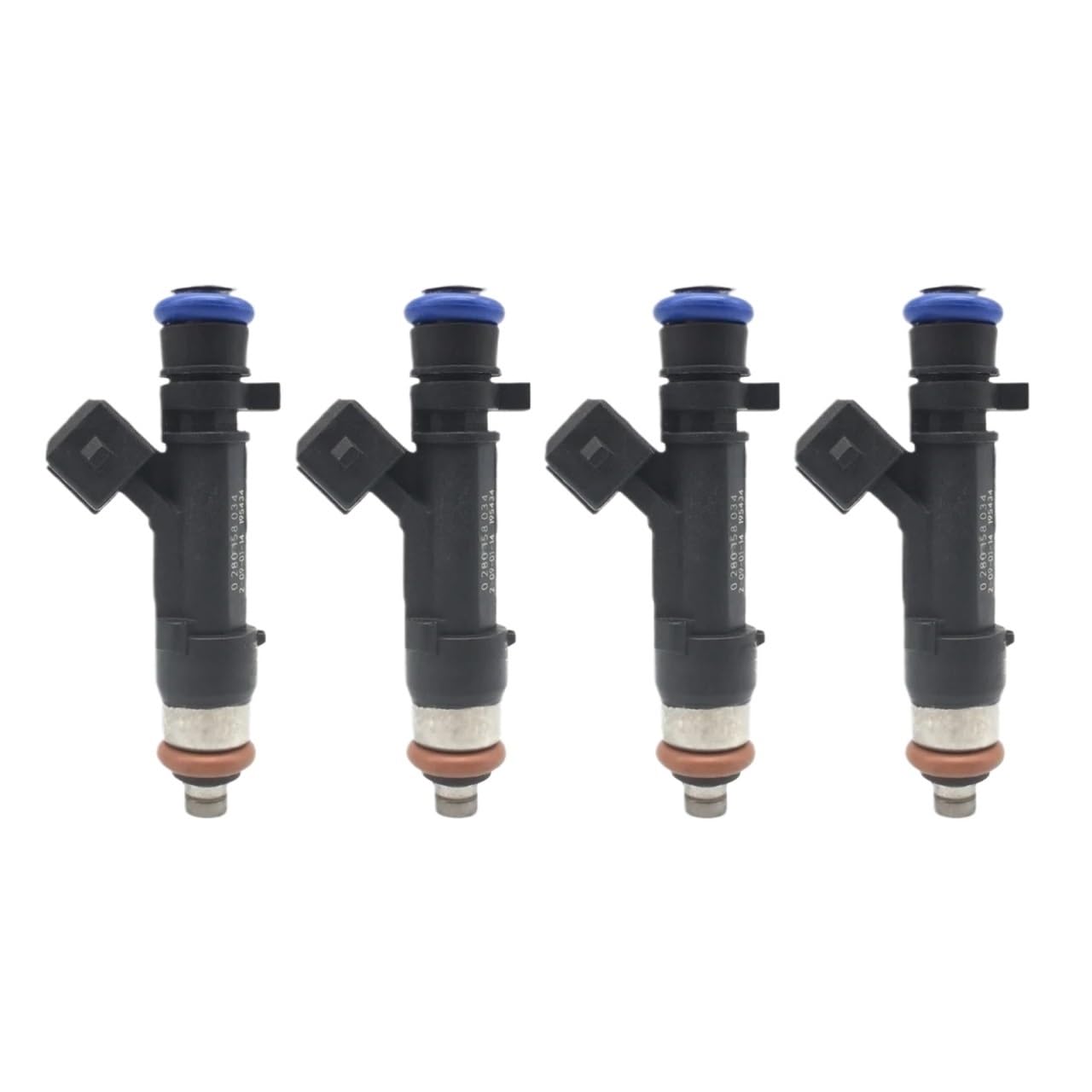 Yunxnxep One Color Injector Fit For Renault Kangoo Logan Sandero Fit For Dacia Lodgy Dokker 1.4 1.6 0280158034 Fuel Injectors Engine Fuel Injectors Replacement