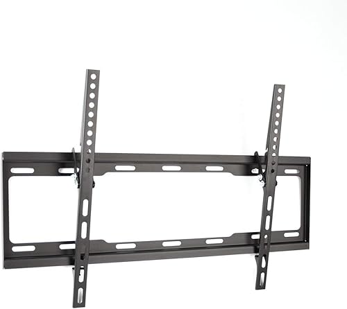 Soporte de pared para TV de perfil bajo para pantallas de 37 a 70 pulgadas, soporte de TV inclinable con VESA de 600 x 400 soporta hasta 77 libras