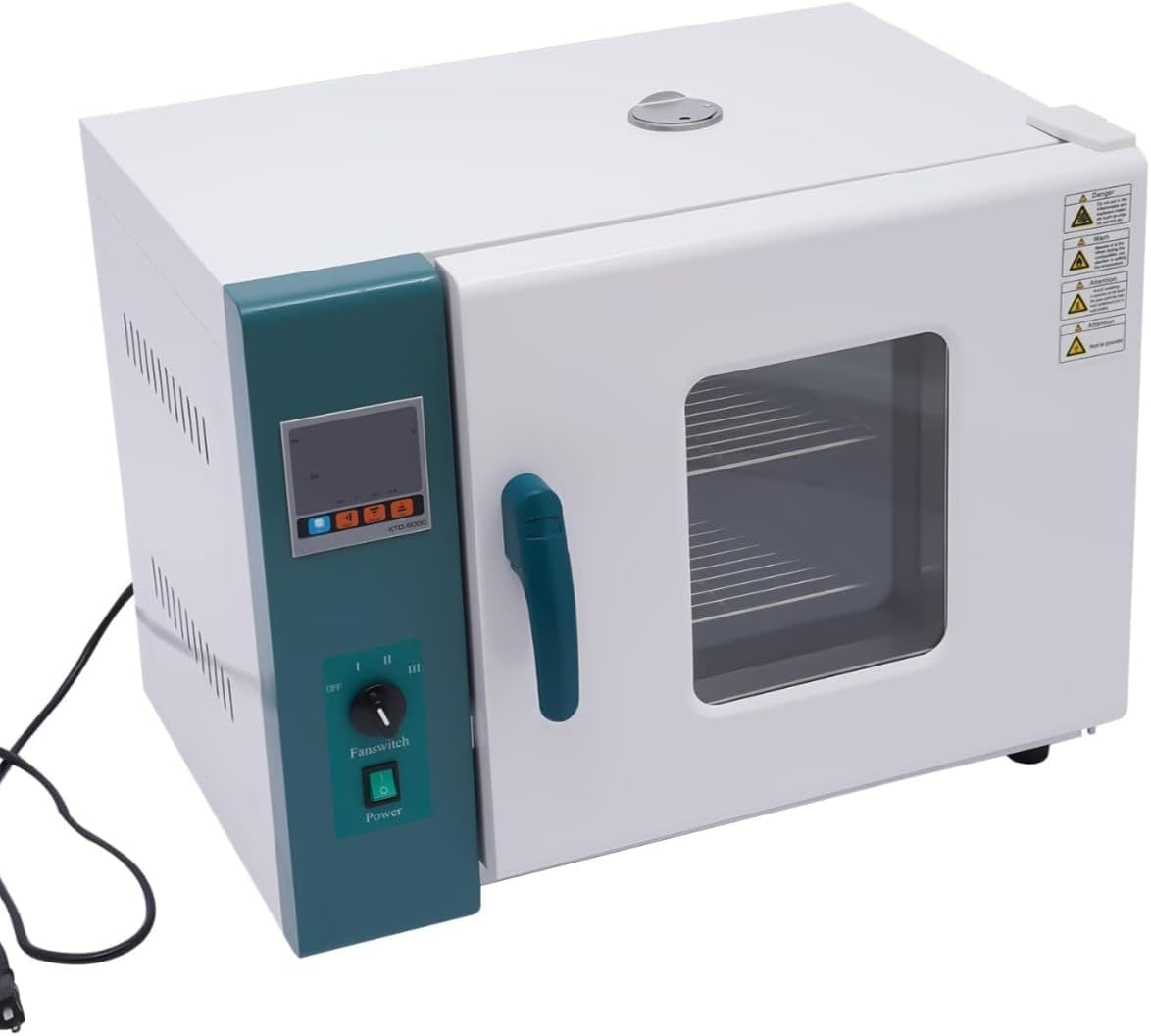 110V 1500W Industrial Drying Oven Lab Industrial Digital Forced Air Convection Constant Temperature Blast Drying Oven, Digital Lab Thermostatic Electric Incubator Box, 110V