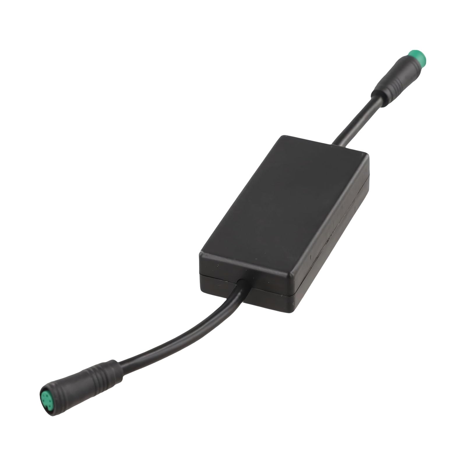 Pieza de repuesto para módulo de control de scooter eléctrico, accesorio de controlador en línea conectado por cable con carcasa negra y conectores de cable redondos, pieza de repuesto de