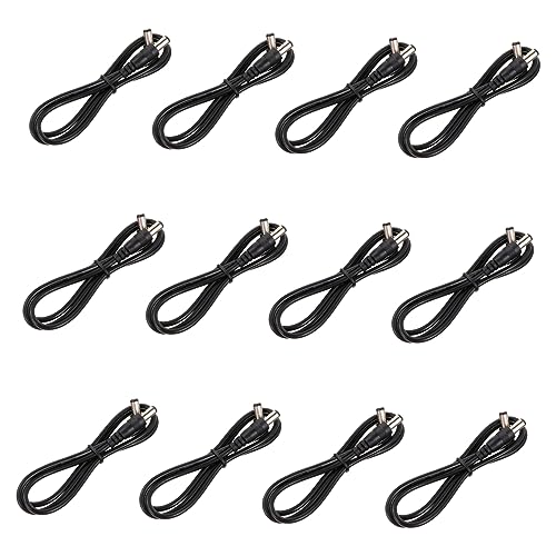 Câble pour pédale d'effet guitare électrique HEMOTON anti-bruit lot de 12