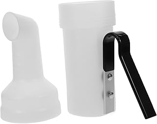 SEWOART Caja de arena para vehículos Accesorio de golf para carrito de arena Botella de arena para carrito de golf botella de arena sin perforación botella de arena para club el plastico