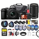 Nikon Z50 II Compact Mirrorless Camera with Nikon NIKKOR Z DX 16-50mm VR Lens (1786) + 64GB Memory Card + 2 x EN-EL25 + Photography Software + Camera Bag + Lens Filter Kit + More