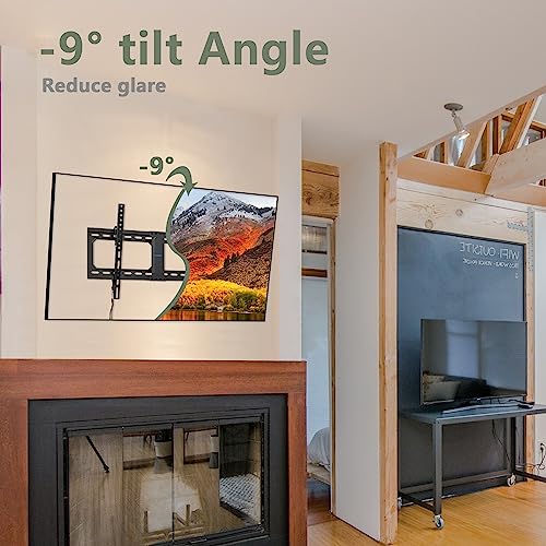 Tilting TV Wall Mount For Most 3782 Inch TVs, Tilt TV
