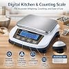 GOYOJO Digital Analytical Balance and Lab Scale, 5000g Capacity, 0.01g Precision, Stainless Steel, Multi-Unit (g/oz/ct/lb) for Jewelry, Kitchen, and Lab Reliable, Accurate, Easy to Use, Black Panel