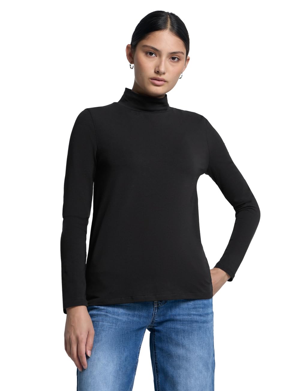 Street One Studio Damen Damen Turtleneck Shirt Turtleneck Shirt (1er Pack)