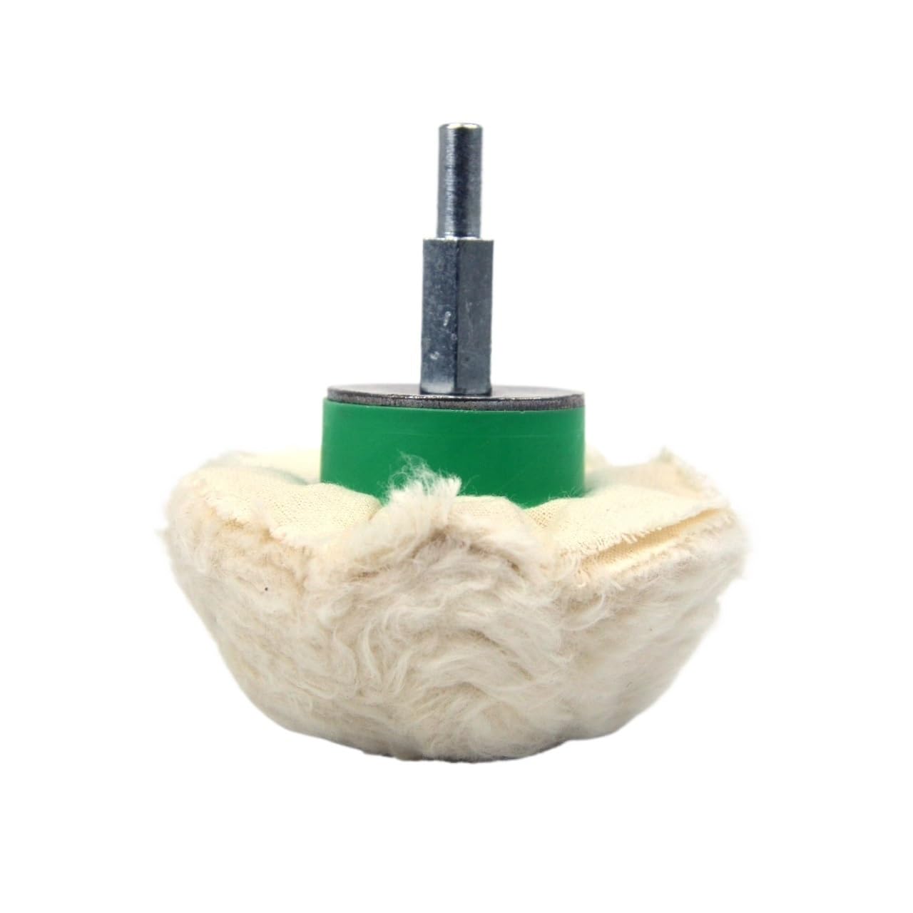 Cotton Buffing Polishing Wheel,Fine Felt and Cloth Mushroom Grinding/Polishing with 6mm Mandrel 45mm/70mm(70mm)