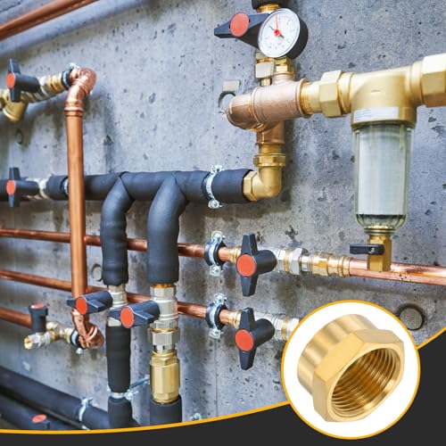 Tapa de latón hembra NPT de 3/4 pulgadas soluciona fugas en instalaciones de refrigeración 7
