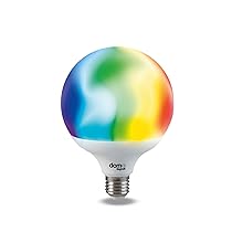 Beghelli Dom Lampadina LED Alexa Smart GLOBO E27 14W RGB-CCT WiFi-Lampada Compatible con App, Lampadine Accessori Domotica di Facile Installazione, Regolazione di Colori a Luce Calda e Luce Fredda