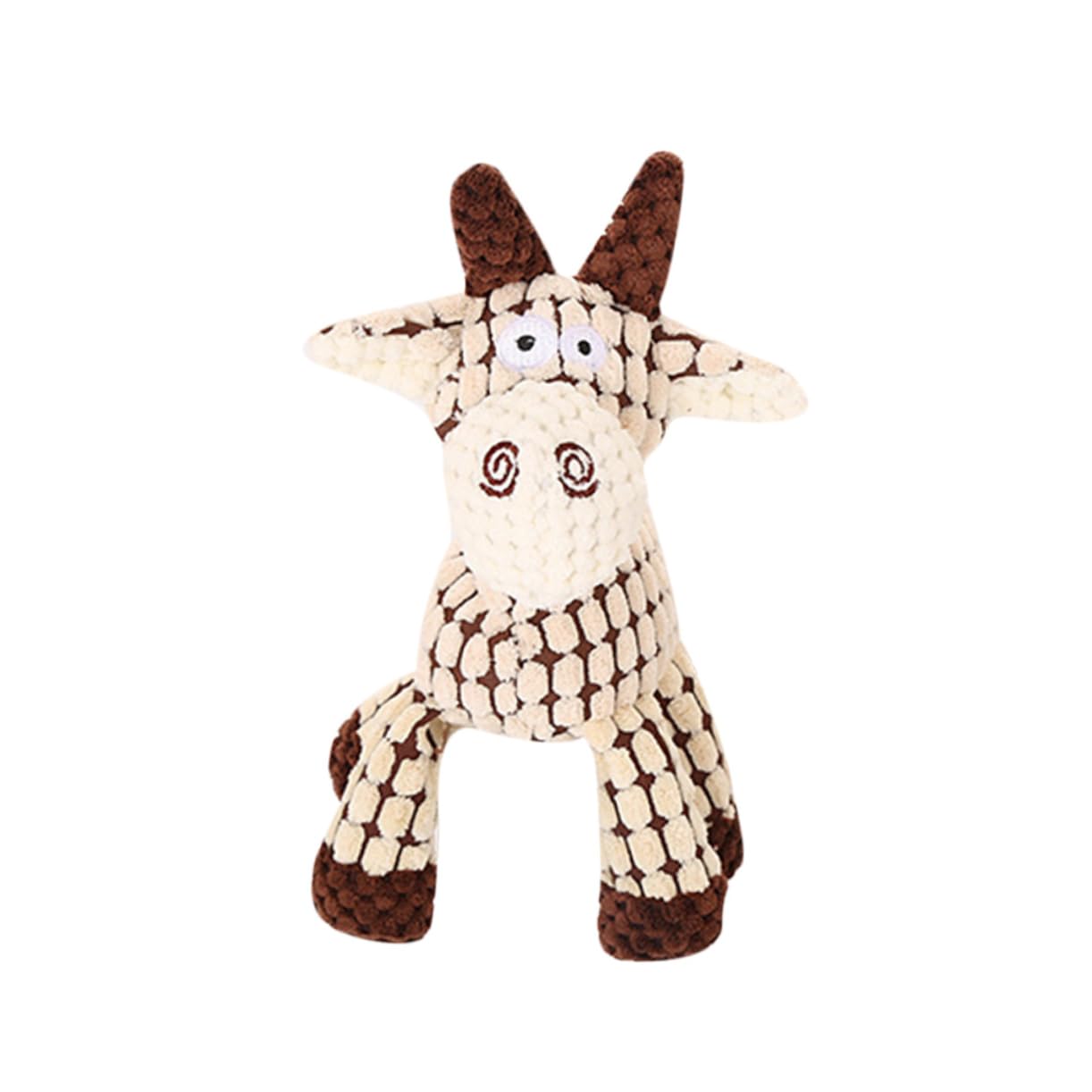 BESPORTBLE 3 Piezas Juguete de Peluche para Mascotas Juguete de Peluche para Perros Juguetes para Masticar Cachorros Juguetes para Perros pequeños Juguete Indestructible morder Burro