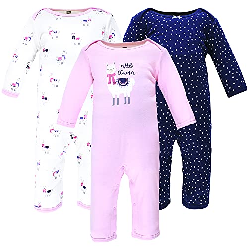 Image of Hudson Baby Baby Cotton Union Suit, 3 Pack